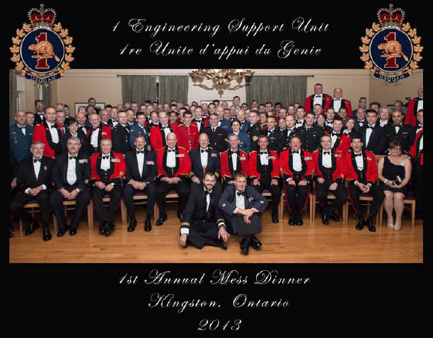 1 ESU Mess Dinner 3 October 2013