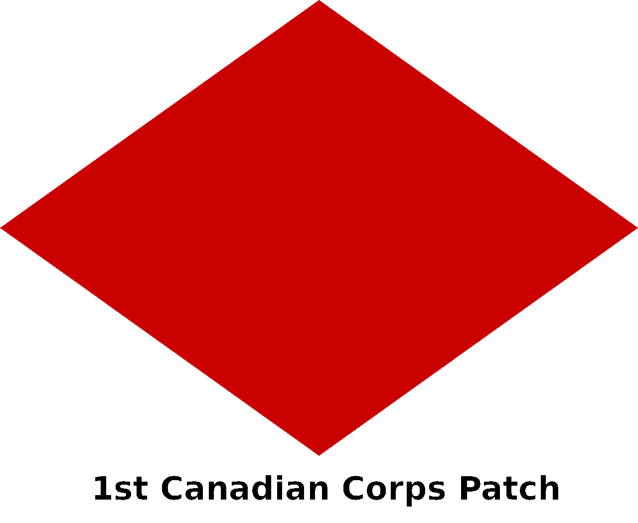 1st Cdn Corps Patch