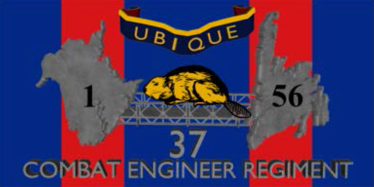 37 CER Camp Flag