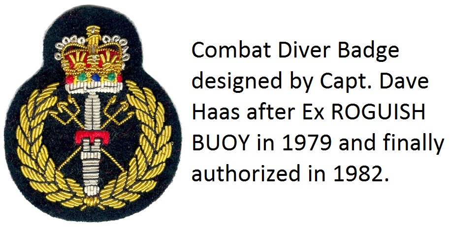 Combat Diver Badge 50th Anniversary