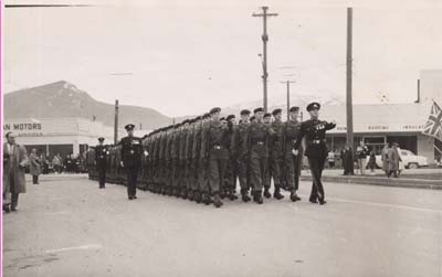 The Apprentices could parade very well, and were very entertaining. Drill competitions were their forte. Young and old alike enjoyed the crisp precission drill.