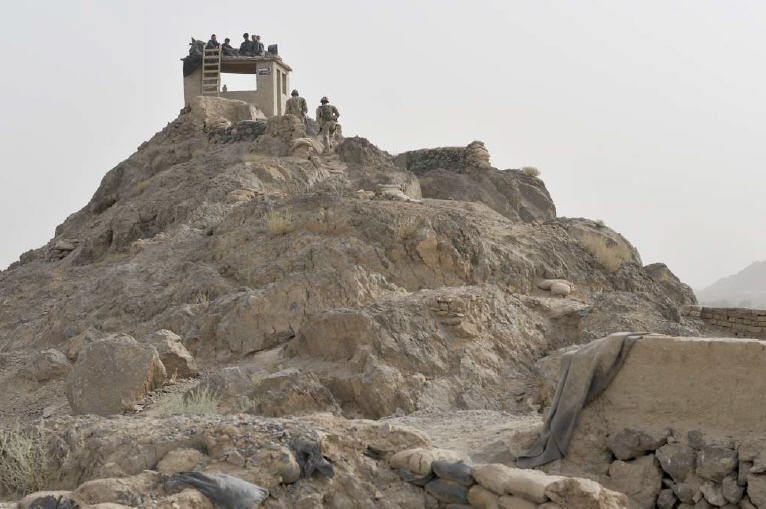 Three-Tank Hill guard post