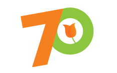Logo Netherlands 70 // Pays Bas 70