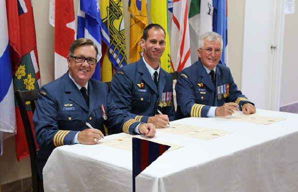 14 CES Change of Appointment Ceremony // La cérémonie officielle de passation des fonctions.