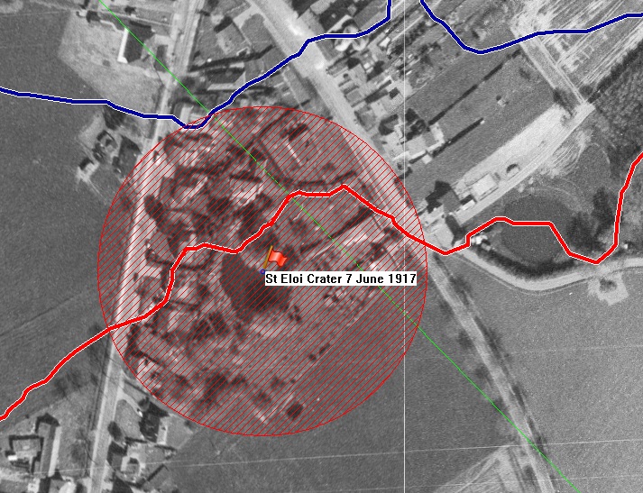 St Eloi crater 7 Jun 1917