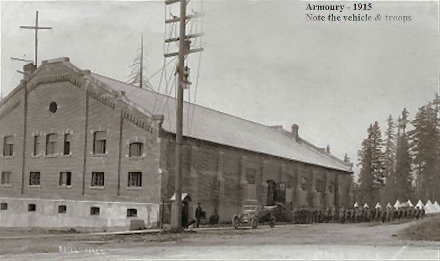 Fells Armoury, North Vancouver, 1915