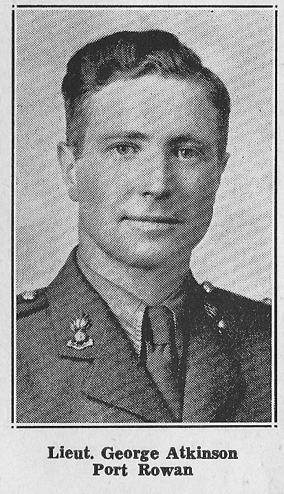 Lt George Atkinson, MC