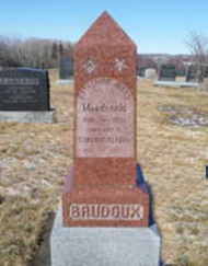 Lt Stirling Baudoux, Brookside Cemetery, New Glasgow NS