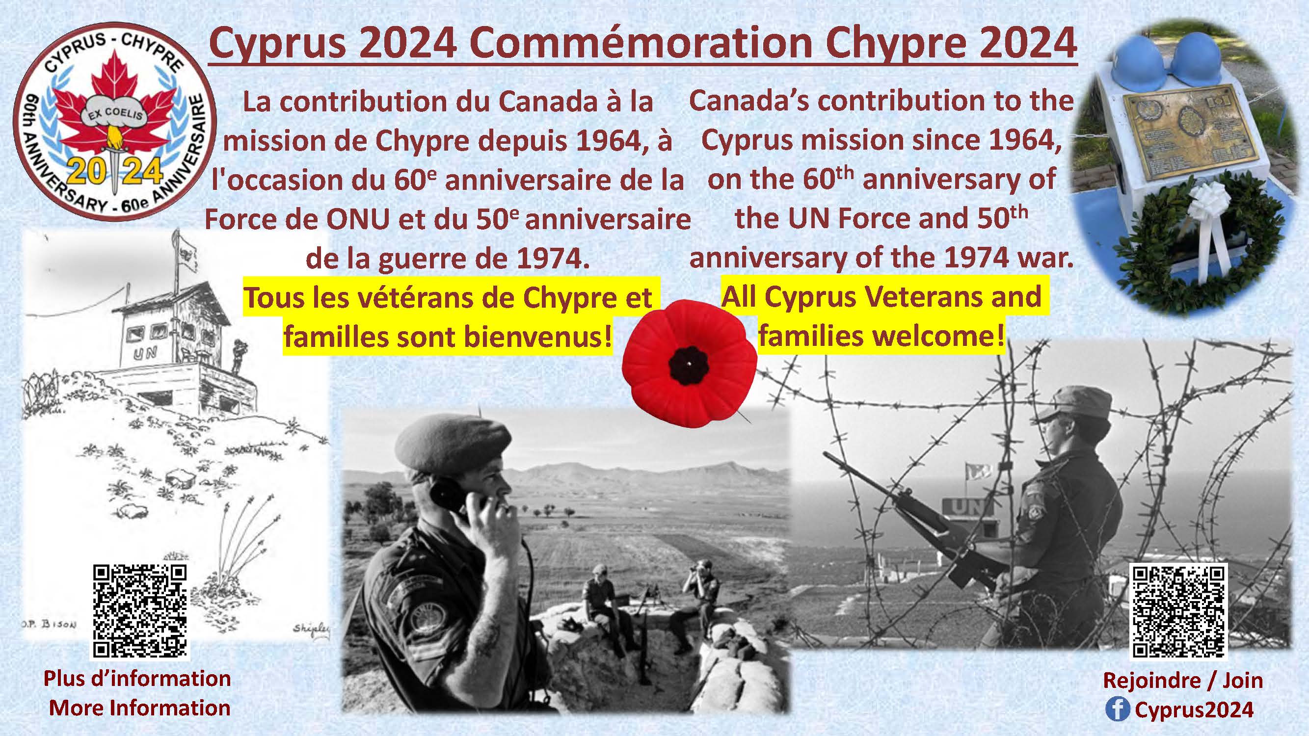Poster - Cyprus2024 Commémoration Chypre 2024