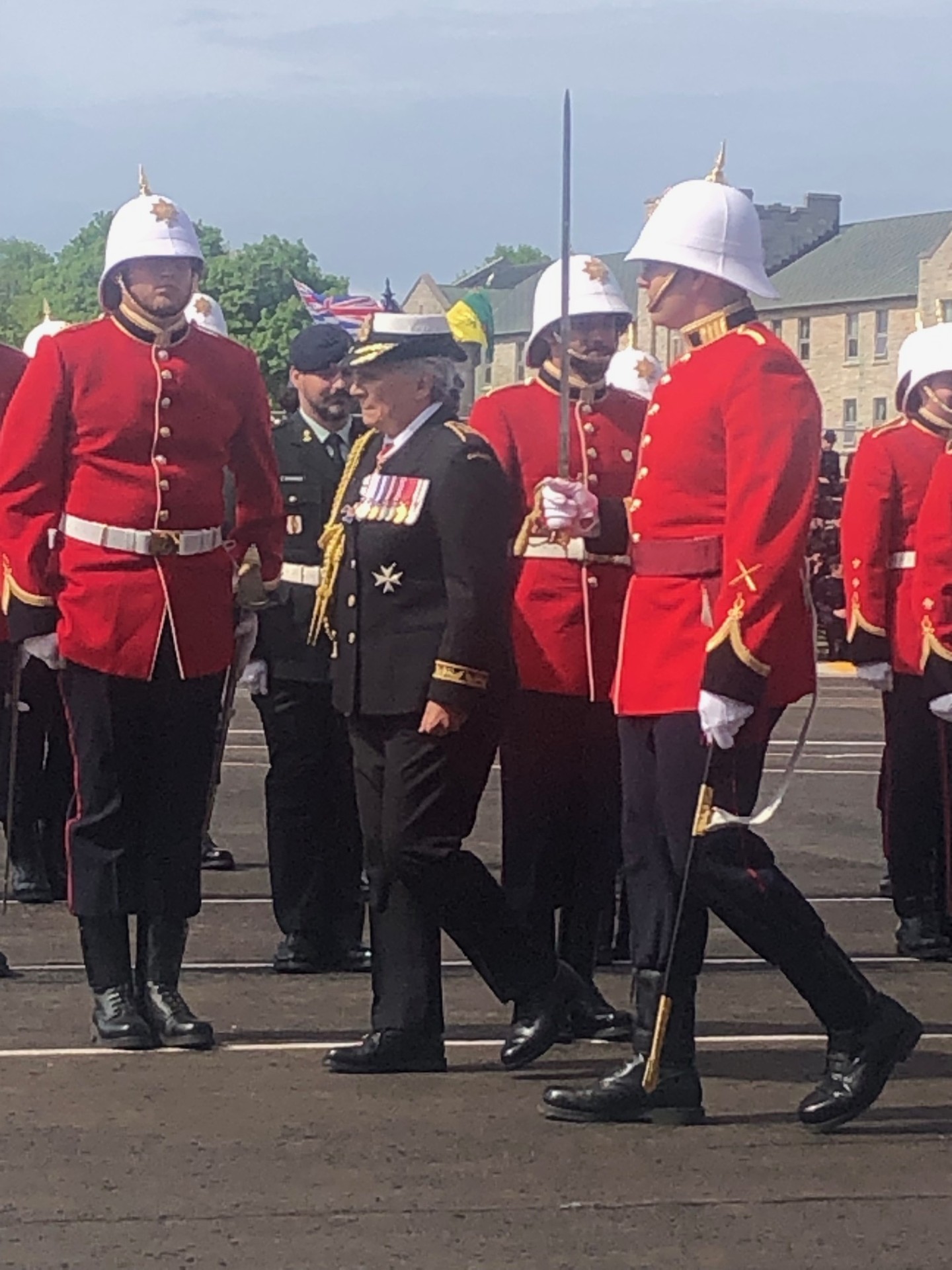 Her Excellency Governor General Mary Simon Inspects Commissioning Parade 17 May 2024 // Son Excellence la gouverneure générale Mary Simon inspecte le défilé de mise en service le 17 mai 2024