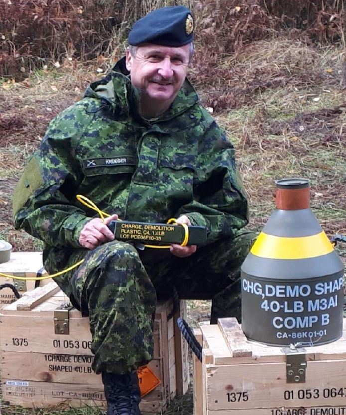 Honorary Lieutenant-Colonel Roland Krueger, CD
