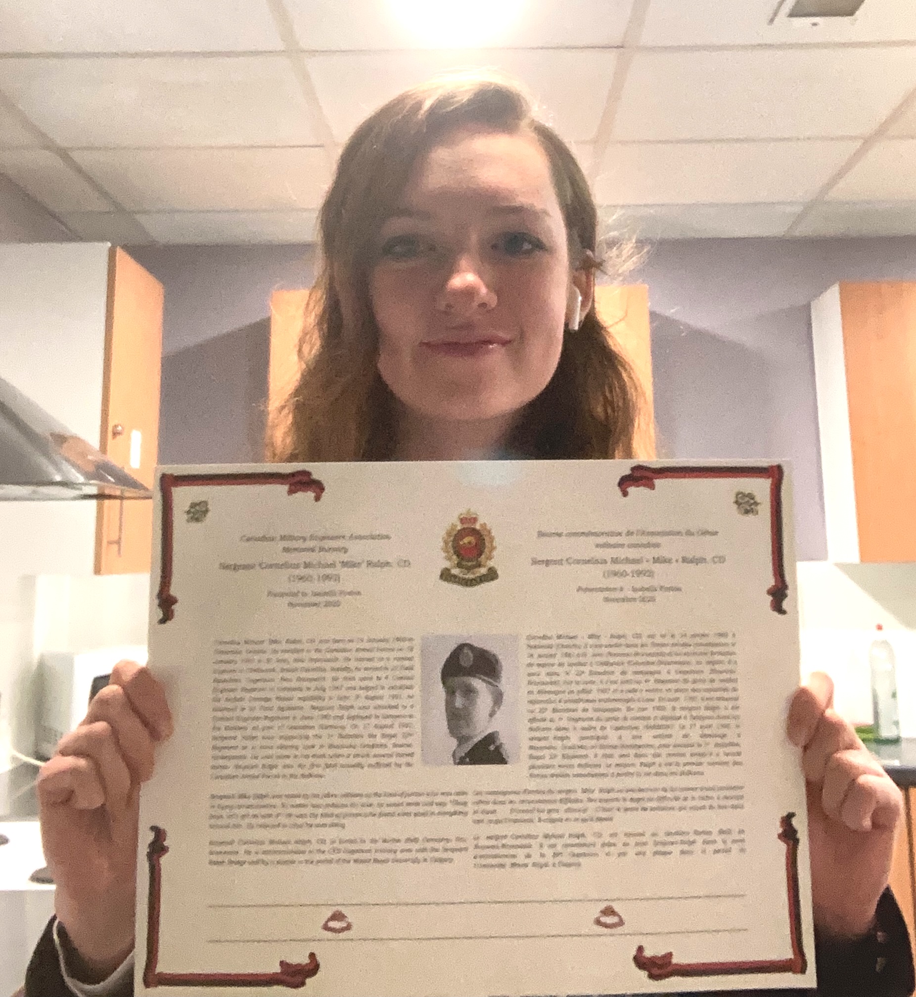Isabella Poston 2020 Bursary Winner