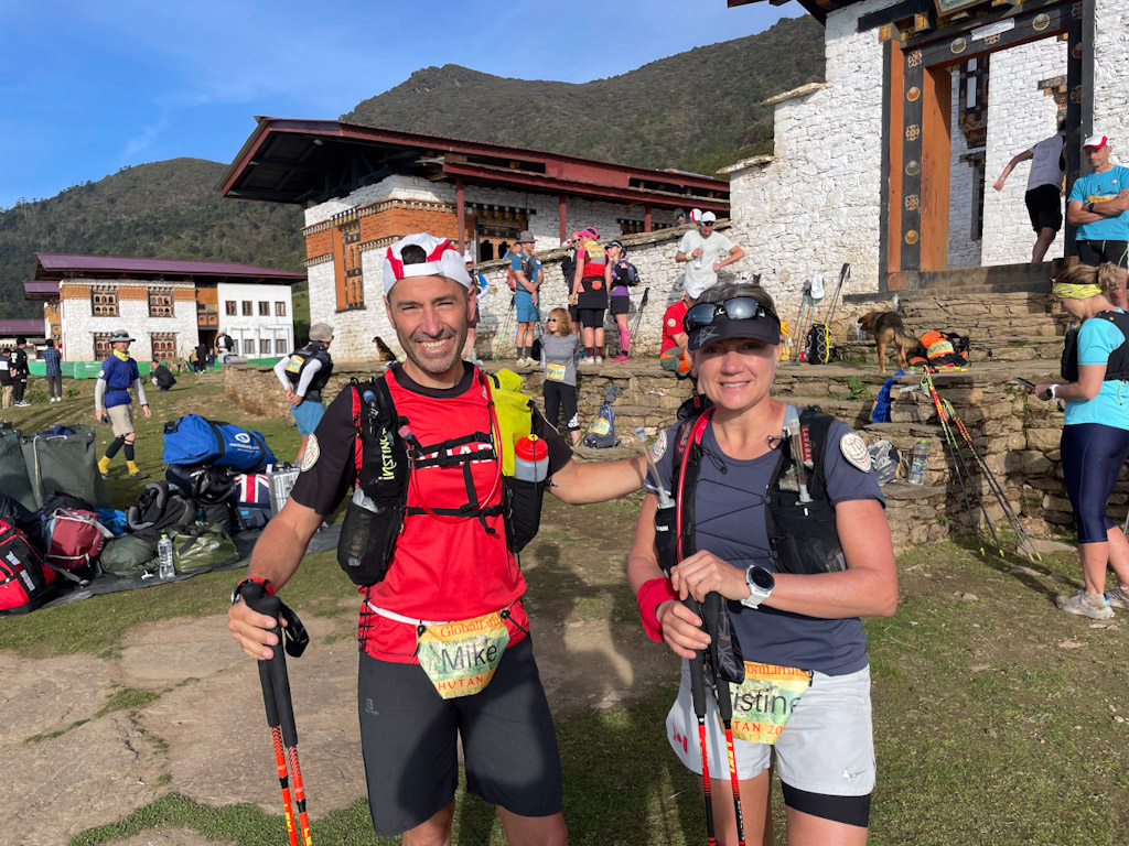 Majors Mueller and Self at the Global Limits Bhutan - The Last Secret Ultra Marathon