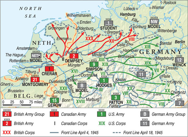 Northwest Europe March 1945