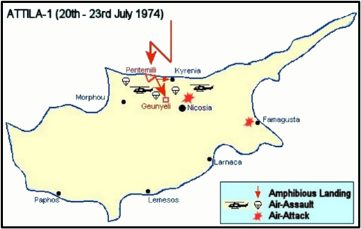 Op ATTILA - Turkish Intervention 20 July 1964