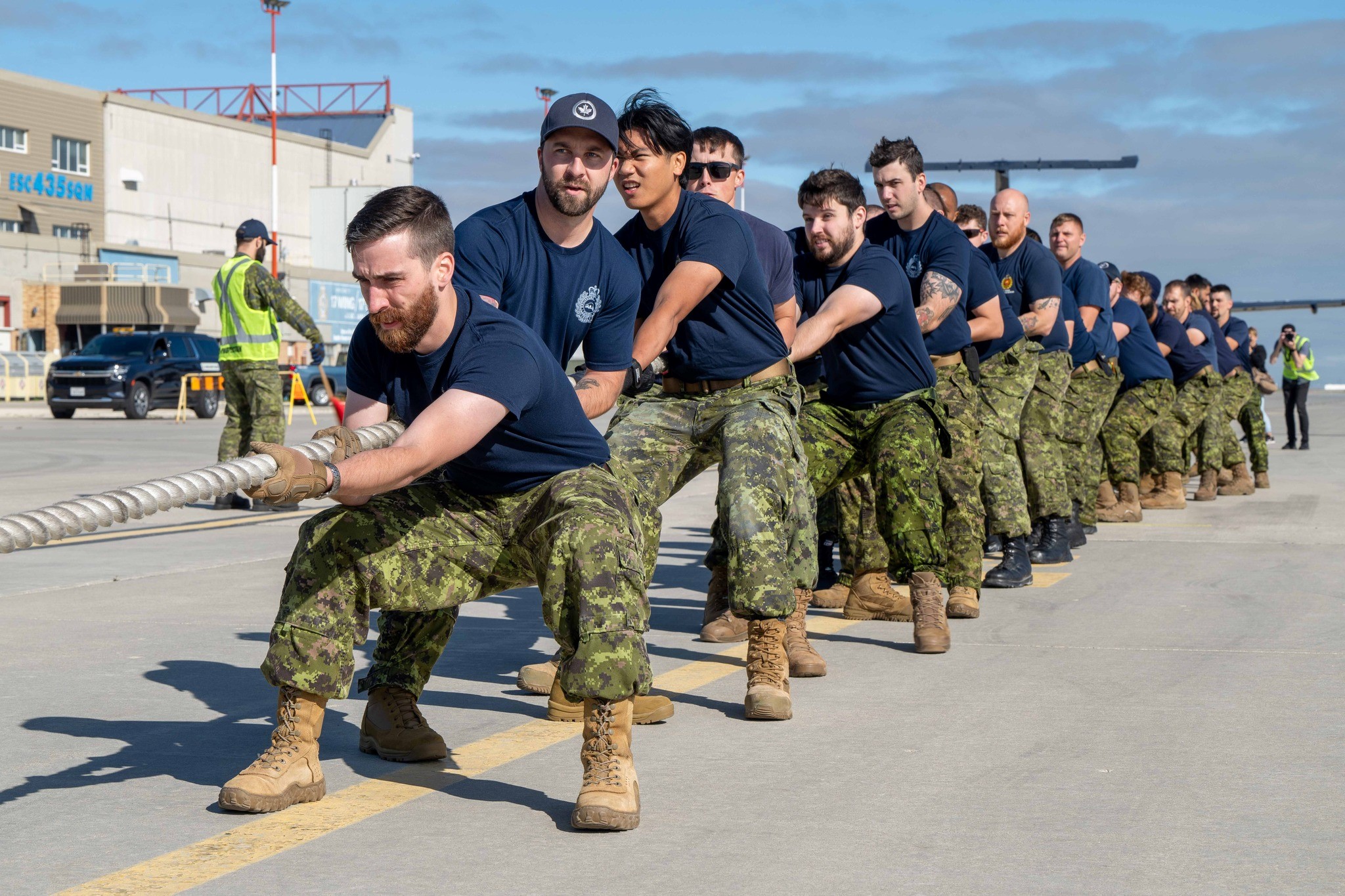Team Eagle Beaver led by Maj Justin Gardiner during the 2024 GCWCC.