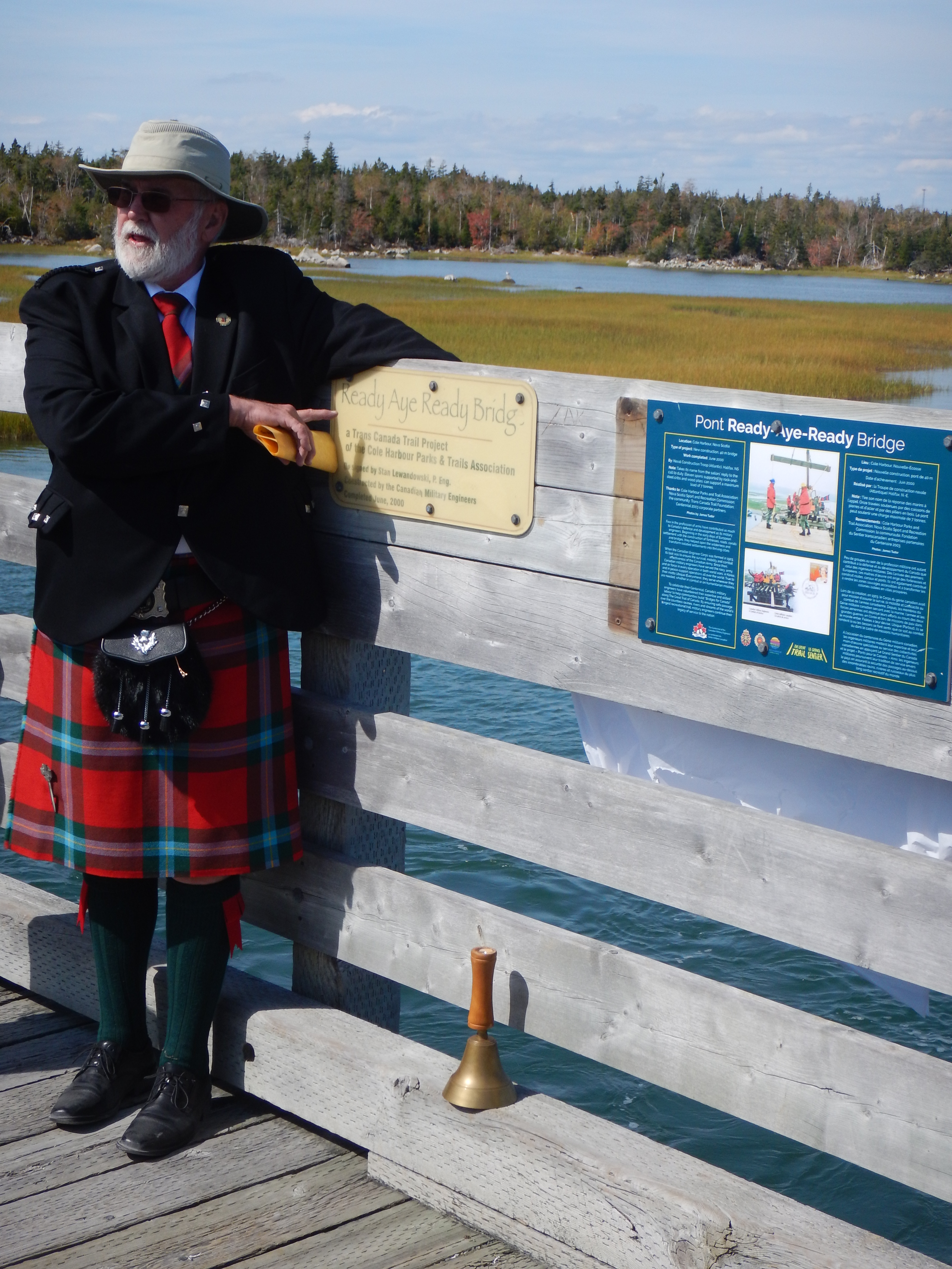  A Toast to Canada’s Military Engineers by Cole Harbour Trails & Parks Association Chair and Town Crier Michael McFadden