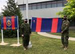 1 ESU Flag Raising