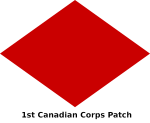 1st Cdn Corps Patch