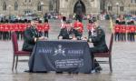 The Change-of-Command ceremony took place at Parliament Hill // La cérémonie de passation de commandement s’est déroulée sur la colline du Parlement