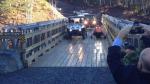 The new bridge across the Tetagouche River for year-round recreational vehicle use was opened Nov. 18. (Nepisiguit Lodge/Facebook)/Le nouveau pont traversant la rivière Tetagouche, inauguré le 18 novembre, est ouvert à l’année aux véhicules récréatifs. (Photo : Nepisiguit Lodge/Facebook)