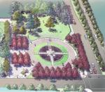 Architect’s Concept of the Restoration and Landscaping