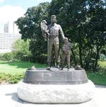 Korean War Memorial in Ottawa