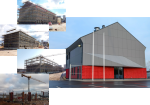 MNHQ building at various stages of construction // L’édifice QGMN durant les divers phases de la construction