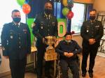 CWO/Adjuc Golden, Sgt St-Louis, Sgt Bill Ludlow (Ret'd/ret), LCol/Lcol Doran