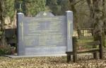 An artistic rendering of what the completed monument will look like when it is unveiled in the Supt cemetery on Sept. 29. (Fondation du Patrimoine)