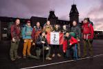 The RMC Kilimanjaro Team on the parade square