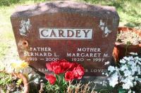 Spr Bernard Leo “Bernie” Cardey (Ret’d) in Lake of the Woods Cemetery, Kenora, ON.