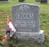 Williard is buried in the Hemford Cemetery, Hemford, Lunenburg County, NS.