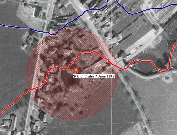 St Eloi crater 7 Jun 1917