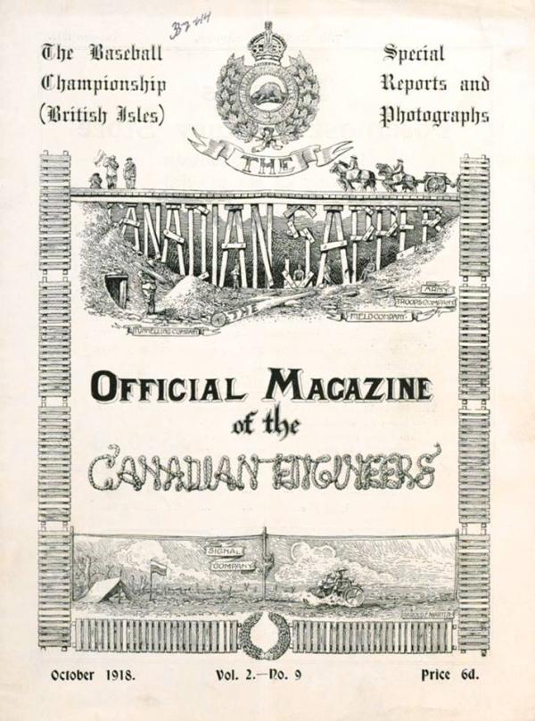 Canadian Sapper magazine cover