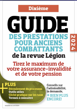 Guide des prestations pour anciens combattants 2024