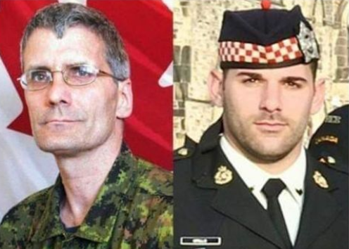 WO Patrice Vincent - Cpl Nathan Cirillo 20 Oct 2014