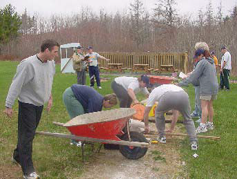 Wheelbarrow Race